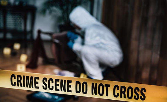 cleaning crime scene